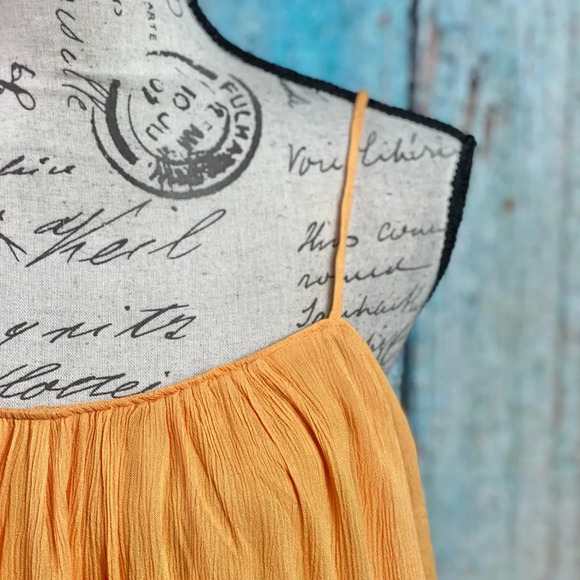 Free People NWT Orange Home Again Camisole - Picture 13 of 16
